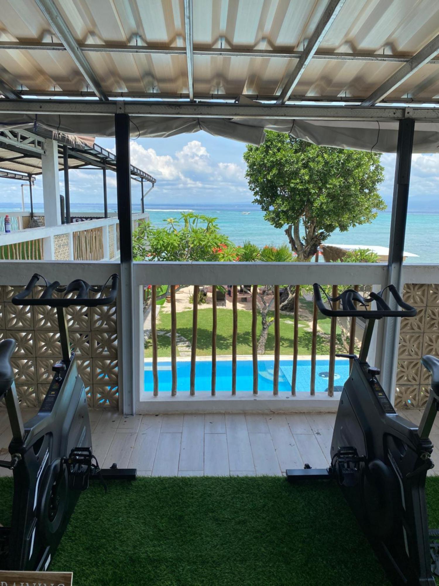3 Monkeys Lembongan Studio Apartments Gym Recovery Centre 외부 사진